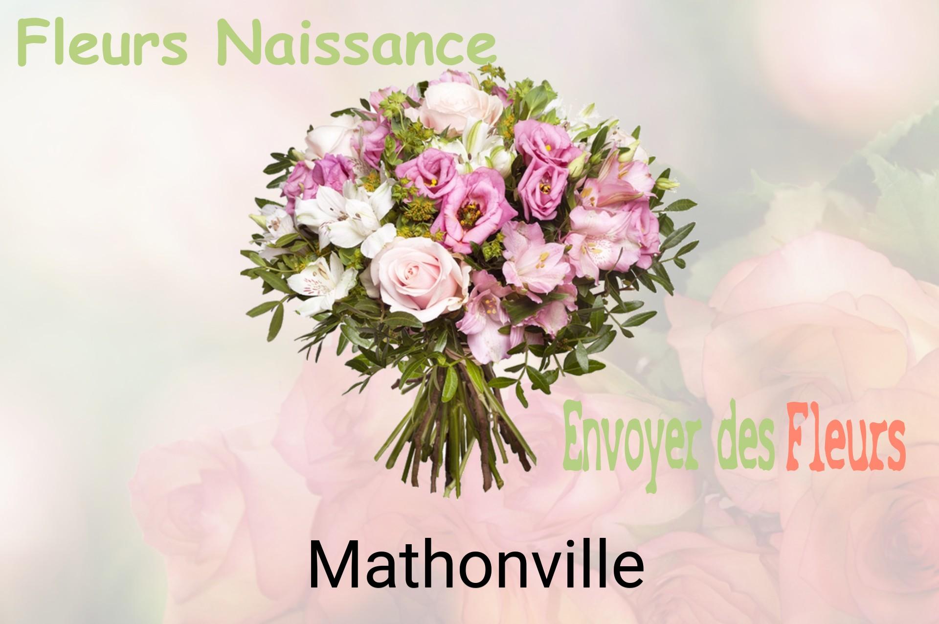 Bouquet de fleurs de naissance livré à Mathonville